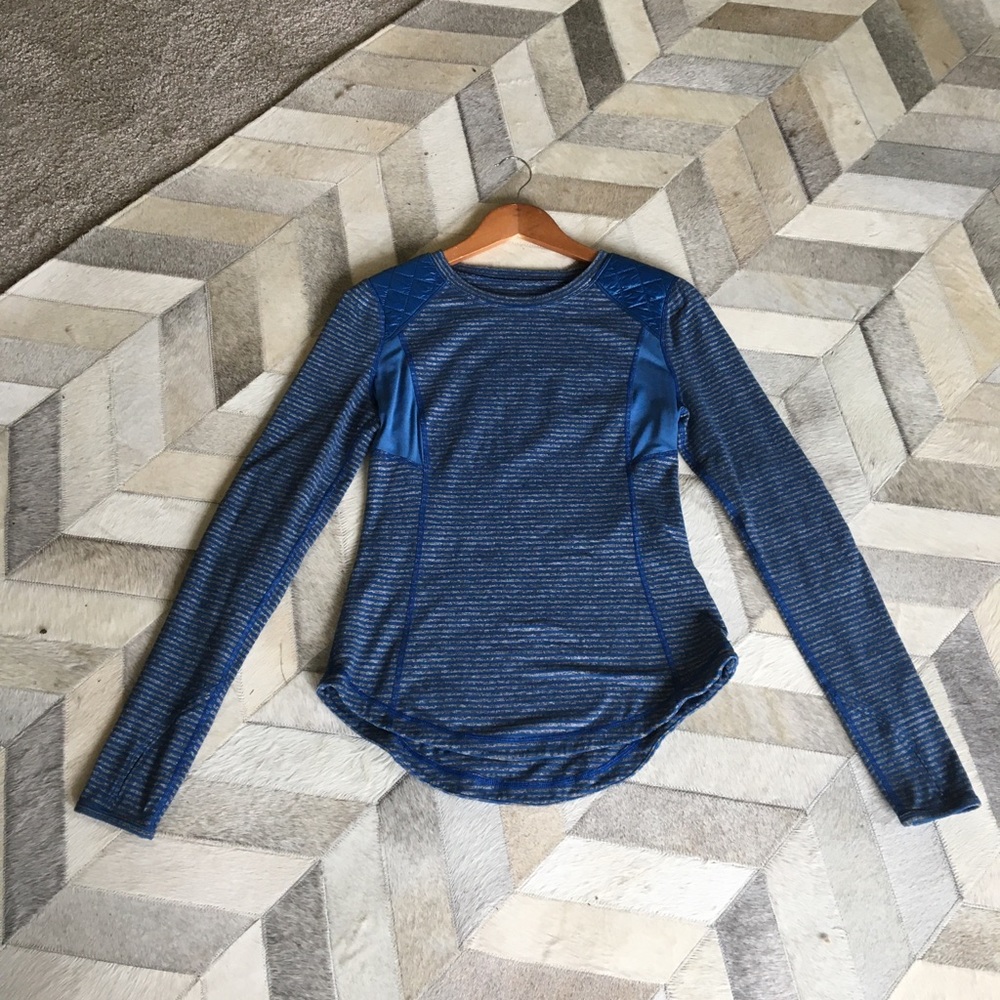 Lululemon l/s shirt with detail size 6